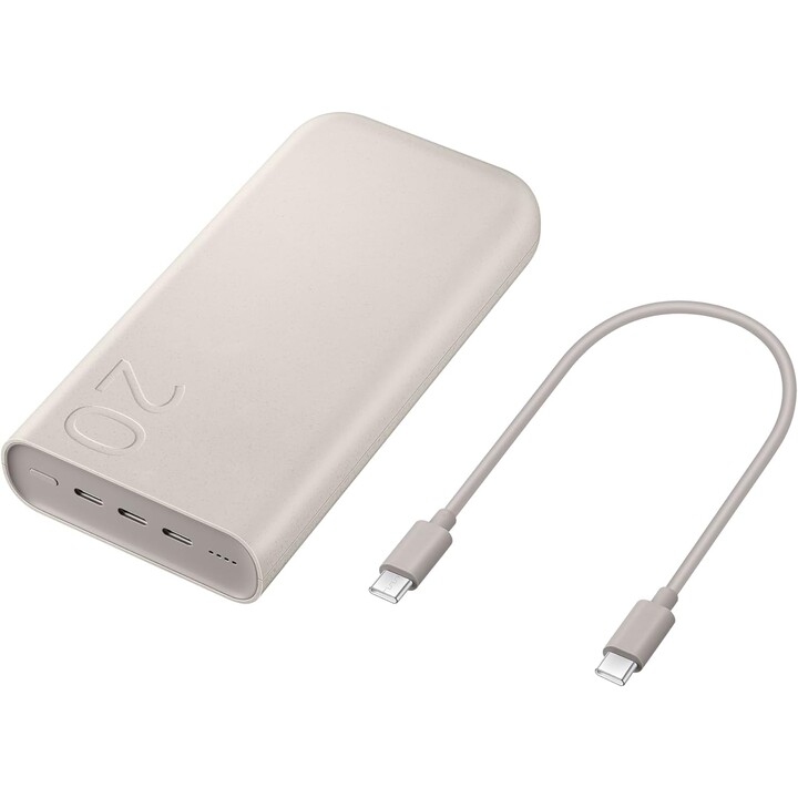 Bateria externa Samsung EB-P4520XUEGEU 20000 mAh Bege
