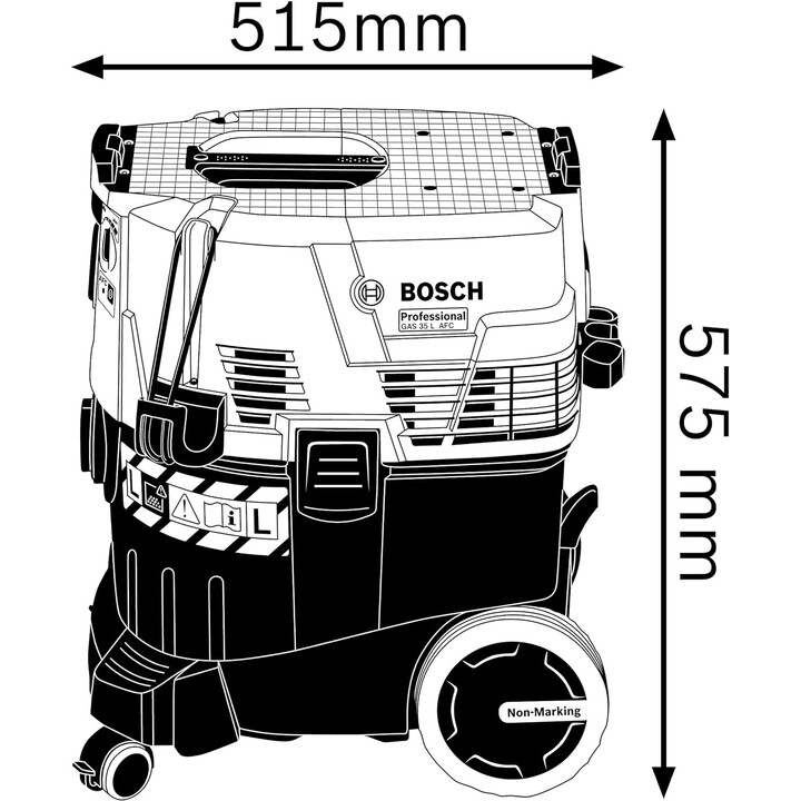 Bosch GAS 35 L AFC Professional – Aspirapolvere