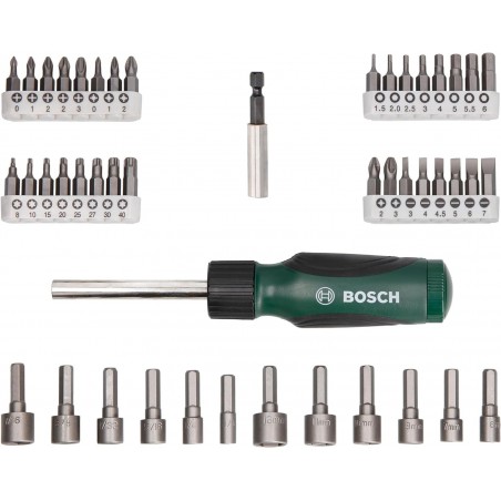 Conjunto de bits de chave de fenda Bosch 46 peças 