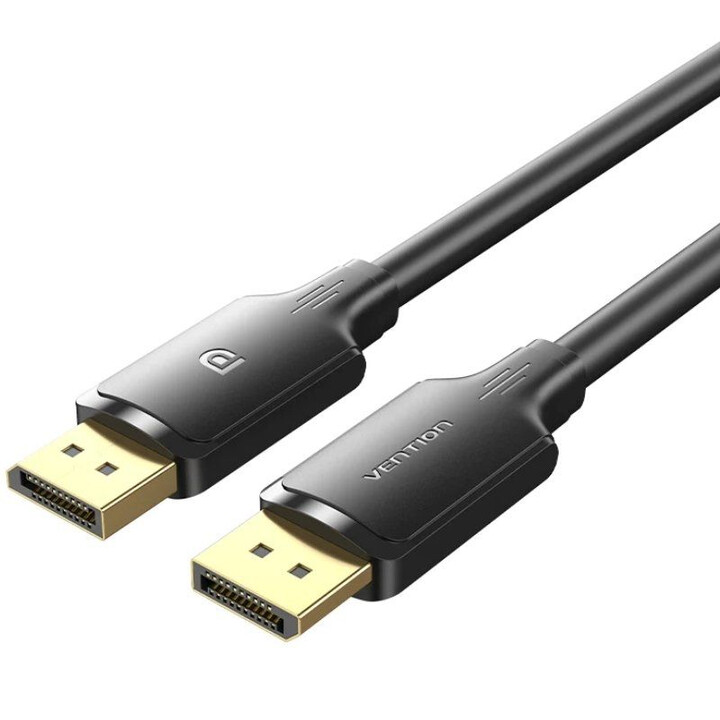 Câble DisplayPort 1.2 4K Vention HAKBL/ DisplayPort Mâle - DisplayPort Mâle/ 10m/ Noir