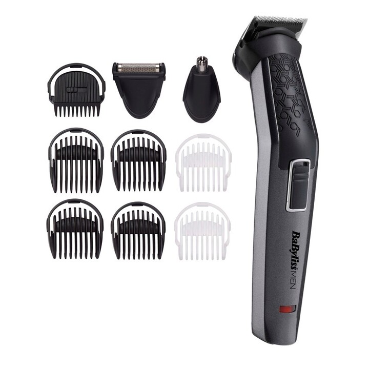 Máquina de cortar cabelo e navalha BaByliss MT727E Preto, Prateado