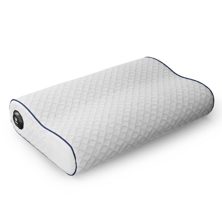 Tesla TSL-HC-HL60, Cojín Eléctrico Inteligente Smart Heating Pillow con Control de Calor y Tejido Suave, Blanco