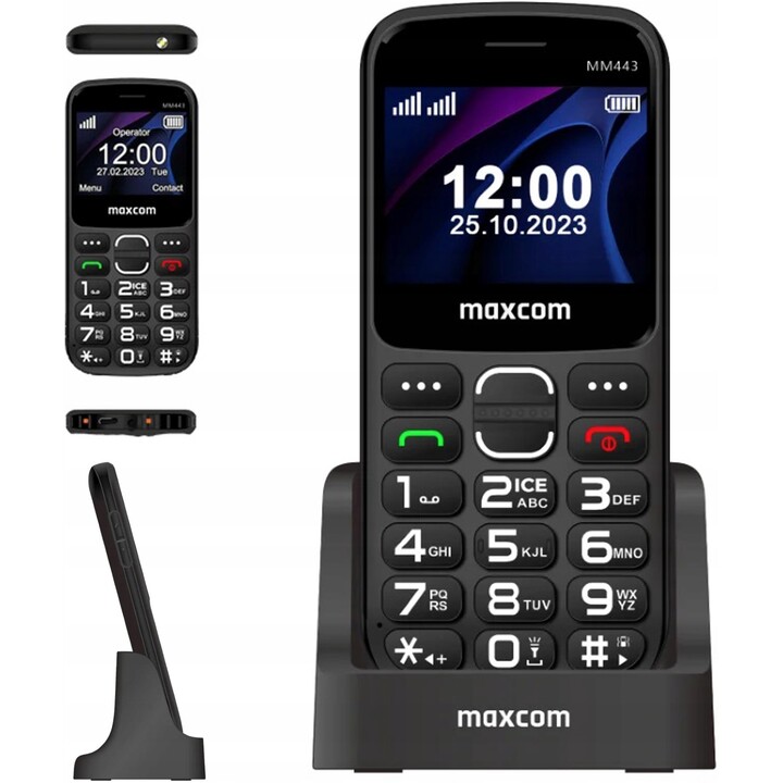 Smartphone Maxcom MM443 4G Dual Sim Nero