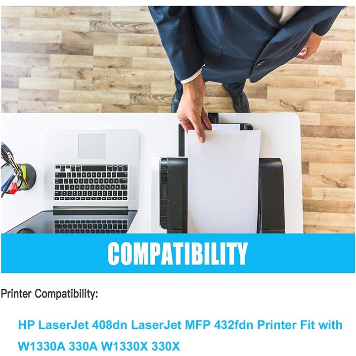 Toner hp w1332a n.332a tamburo 30.000 pagine