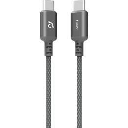 Adam cavo usb-c maschio / usb-c maschio 60w magnetico nero 1m