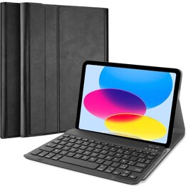 Just In Case 8327857 Étui avec clavier Bluetooth pour tablette pour iPad 10ème génération 10,9 /noir