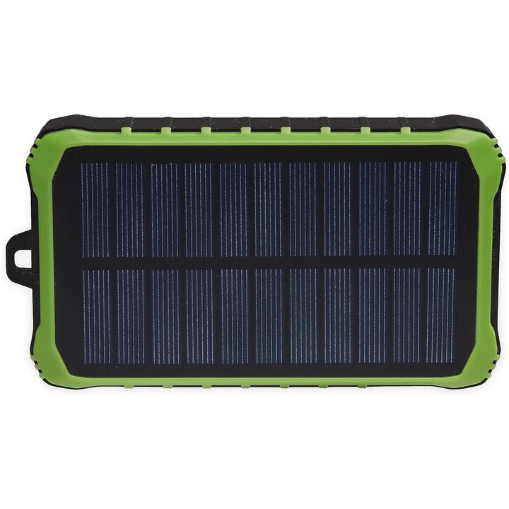 Banco de energia solar Denver PSO-10012 10000mAh com alça dínamo