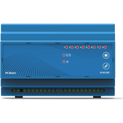 Relais sur rail Din sans fil bleu PS-08 230 pilotes techniques