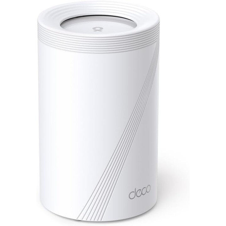TP-Link WiFi 7 Deco BE65 Router Mesh WiFi, BE 9214Mbps Tri-Band, Canales de 320 MHz, Puerto Ethernet de 2,5 Gbps