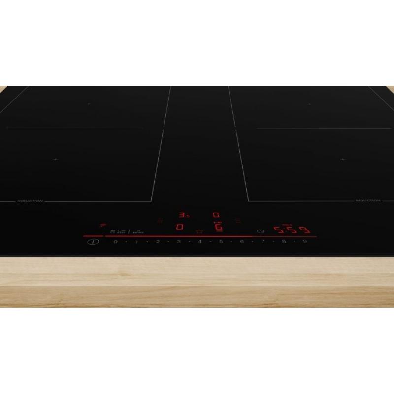 Placa de Inducción Bosch PVQ61RHB1E 4 Zonas 60cm Negro
