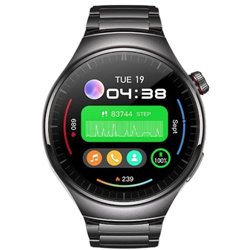 Zeblaze Thor Ultra con Correa Metálica Negro - Reloj inteligente