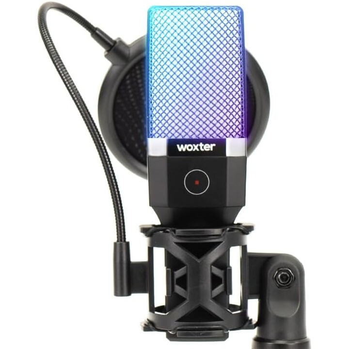 Microfone Woxter MIc Studio 65 RGB/USB 2.0