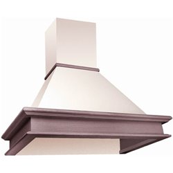 Akpo WK-4 Rustica 60 Campana extractora De pared Beige, Madera