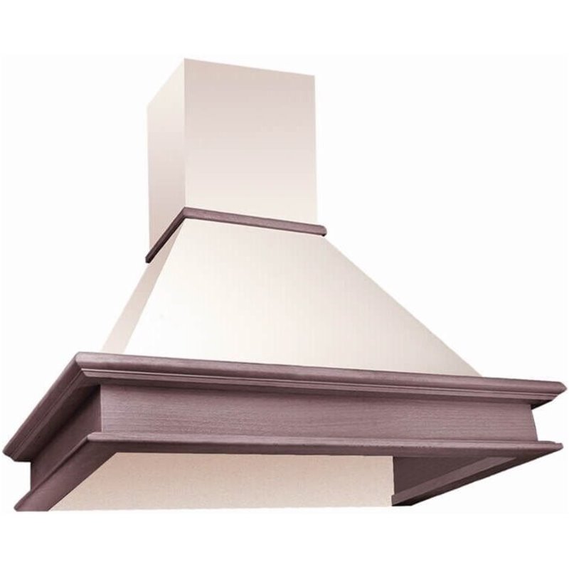 Akpo WK-4 Rustica 60 Campana extractora De pared Beige, Madera