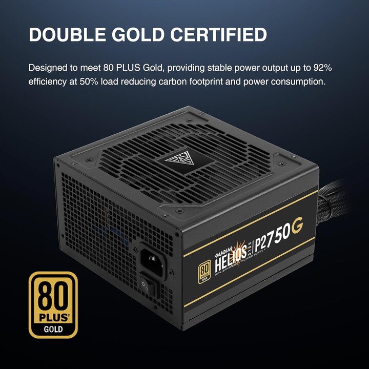 Gamdias Helios M1 80 Plus Bronze 750W