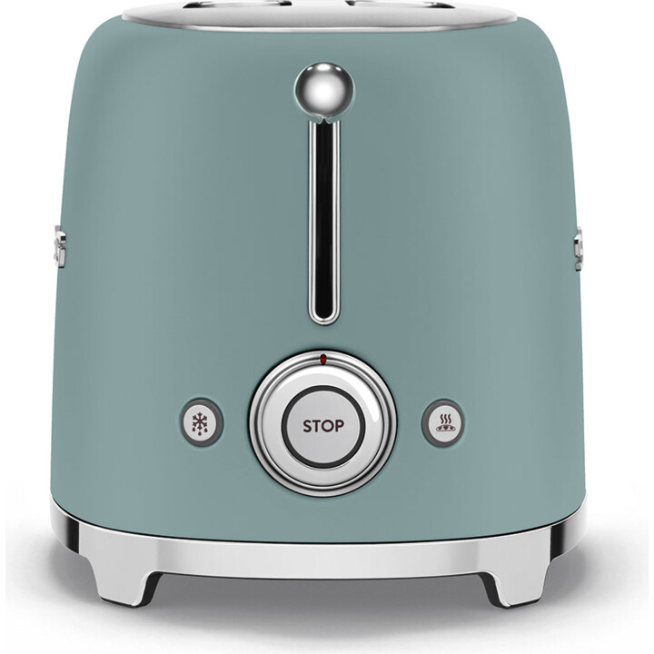 Smeg Toaster 2x2 50´style grün tsf01egmeu