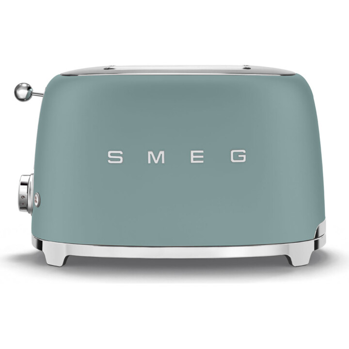 Smeg toaster 2x2 50´style green tsf01egmeu