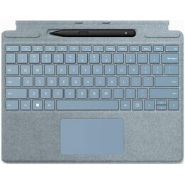 Microsoft Surface Pro 8/9/10 Type Cover Signature Copilot Platina + Slim Pen 2