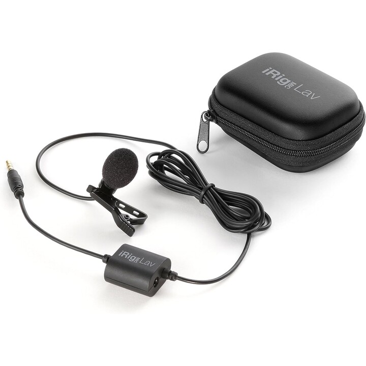 IK iRig Mic Lav - Micrófono de condensador