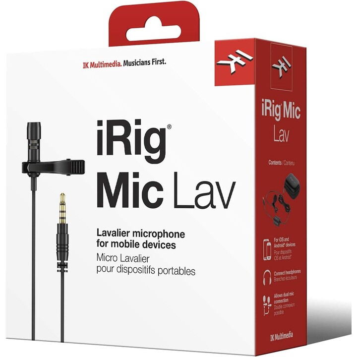 IK iRig Mic Lav - Condenser microphone
