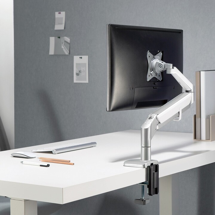 Soporte de escritorio Ergo Office gris, con muelle, 17"-32", 9 kg, ER-405G