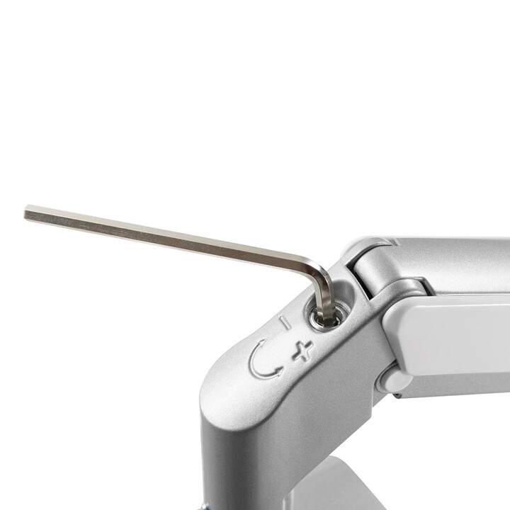 Soporte de escritorio Ergo Office gris, con muelle, 17"-32", 9 kg, ER-405G