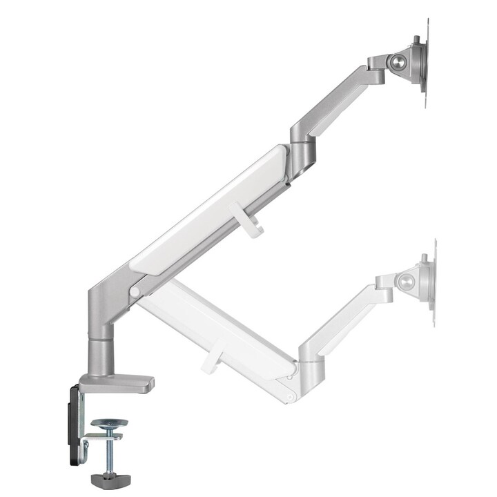 Soporte de escritorio Ergo Office gris, con muelle, 17"-32", 9 kg, ER-405G