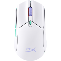 HP Hyperx Pulsefire Haste 2 Core Wireless: Mouse da gioco (bianco/verde/viola)