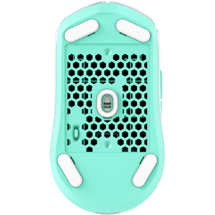 Hp Hyperx Pulsefire Haste 2 Core Wireless: Gaming Mouse (white/green/purple)