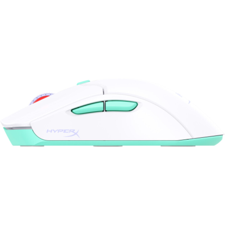 HP Hyperx Pulsefire Haste 2 Core Wireless: Mouse da gioco (bianco/verde/viola)