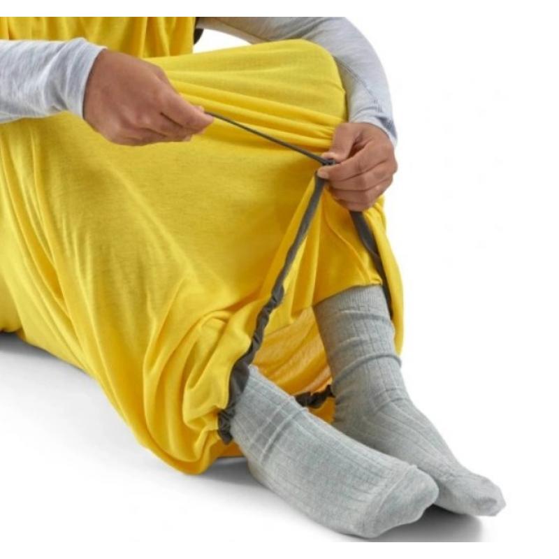 Sea To Summit Reactor Sleeping Bag Liner - Momia con cordón de ajuste - compacto - amarillo