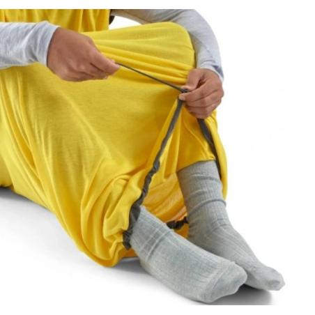 Sea To Summit Reactor Sleeping Bag Liner - Momia con cordón de ajuste - compacto - amarillo