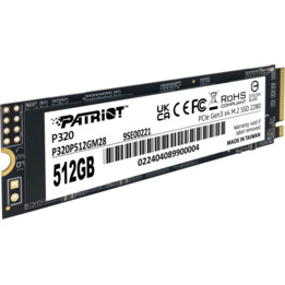 SSD Patriot Viper P320 M.2 PCI-Ex4 NVMe 512GB 3GB/s