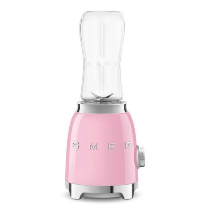 Smeg 50'style glass blender rose pbf01pkeu