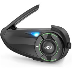 EJEAS Q8 Intercomunicador para motas - Bluetooth sem fios