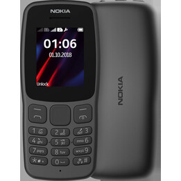 Nokia 106 Dual Sim Nero