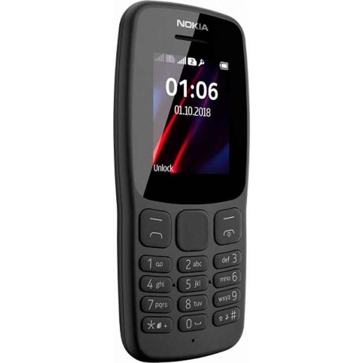 Smartphone Nokia 106 Dual Sim Negro