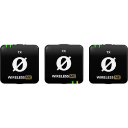 RODE Wireless ME Dual - Sistema Microfonico Senza Fili Nero