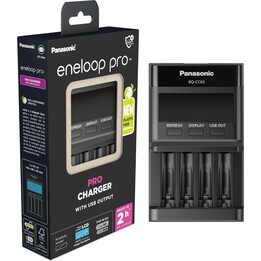 Panasonic | ENELOOP Pro BQ-CC65E | Cargador de batería | AA/AAA