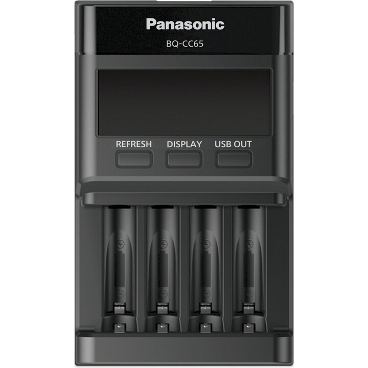 Panasonic | ENELOOP Pro BQ-CC65E | Carregador de bateria | AA/AAA