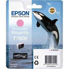 Epson T7606 Cartuccia d'inchiostro Originale Magenta Chiaro