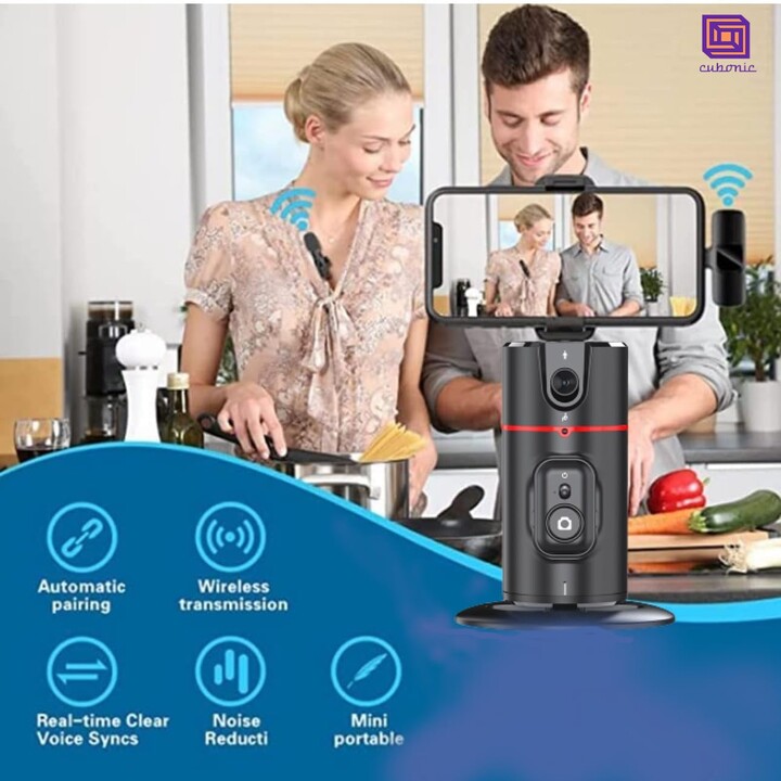Gimbal Auto Tracking Mount - P02 - With 360° Remote Control