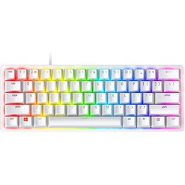Razer | Huntsman Mini 60% | Gaming keyboard | Optical | RGB LED light | US | Mercury | Wired