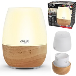 Adler | AD 7967 | Ultrasonic Aroma Diffuser | Ultrasonic | Suitable for rooms up to 25 m2 | Brown/White