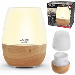 Adler | 7967 DC | Difusor de aroma ultrassônico | Ultrassônico | Adequado para salas até 25 m2 | Marrom branco