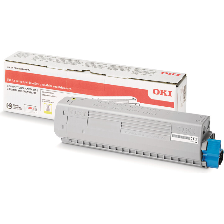 Oki 47095701 Toner Original Amarillo
