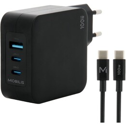Carregador de parede -100w - 1 usb-a usb-c