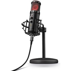 Trust GXT 256 Exxo Condenser Microphone Gaming Usb Black / Red