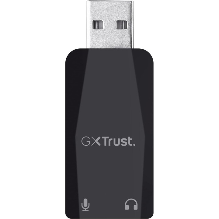 Trust GXT 212 Nero, Rosso Microfono per PC