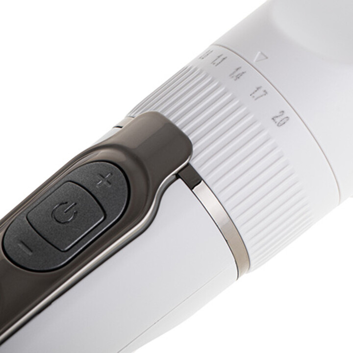 Camry Hair Clipper with LCD Screen CR 2841Wireless Number of steps in length 6 White/Brown
